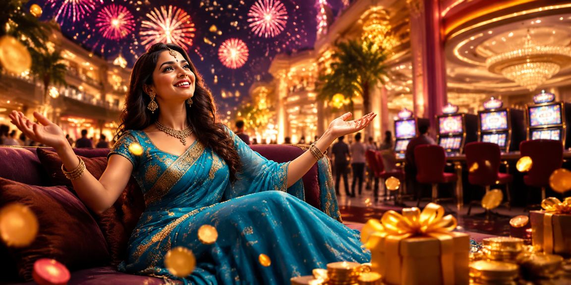 Indian VIP player receiving bonus rewards